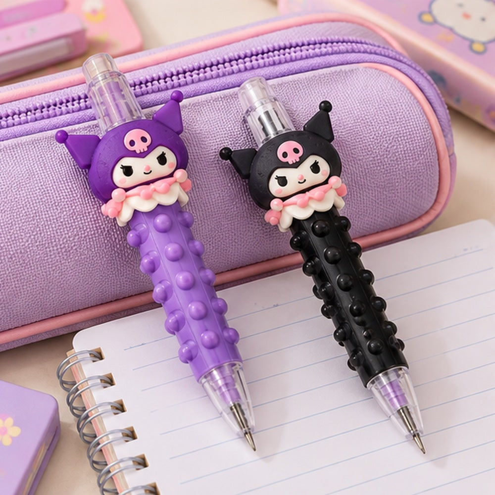 Lovely Pets Character Pencil Assorted Purple and Black || قلم شخصيات لوفلي بيتس بنفسجي وأسود