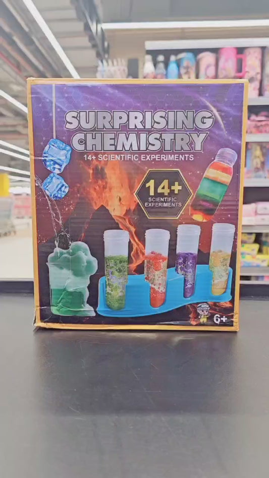 Surprising Chemistry 14+ Scientific Experiments || مجموعة تجارب الكيمياء لعمل ١٤ تجربة علمية