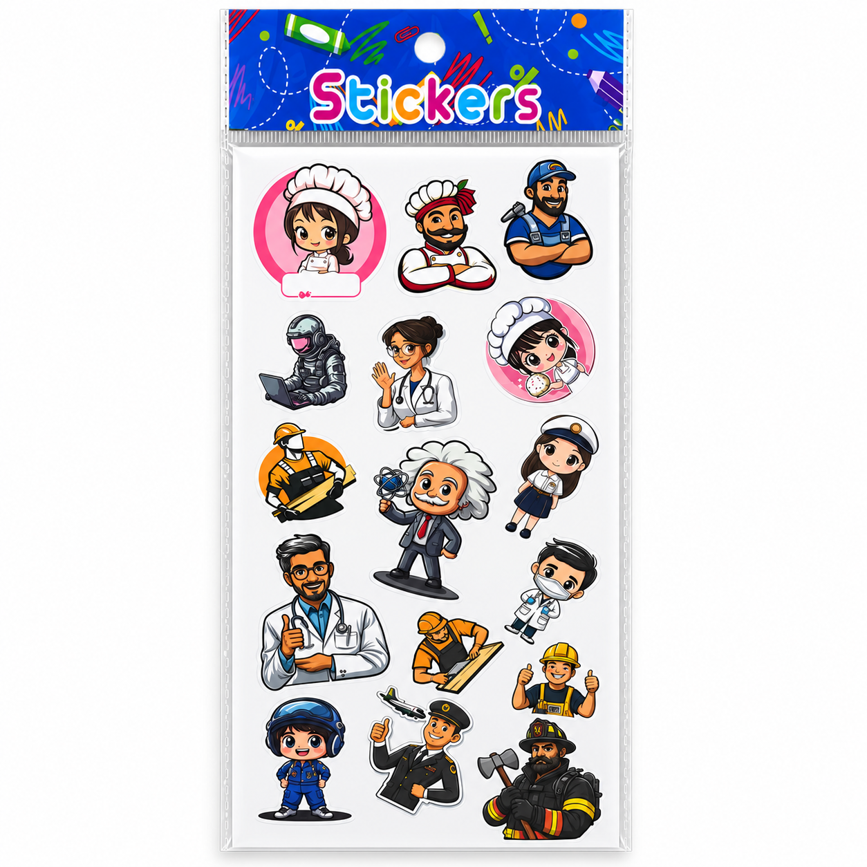 Professions Teacher Decoration and Encouragement Stickers