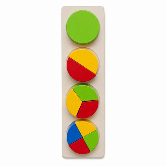 Puzzle 4 Divided Circles || بازل ٤ دوائر مقسمة