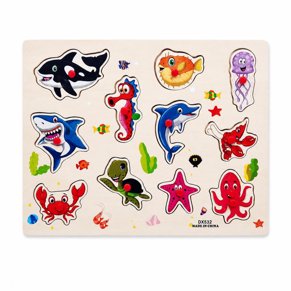 Puzzle Sea 11 Pcs || بازل الحياة البحرية  ١١ قطعة