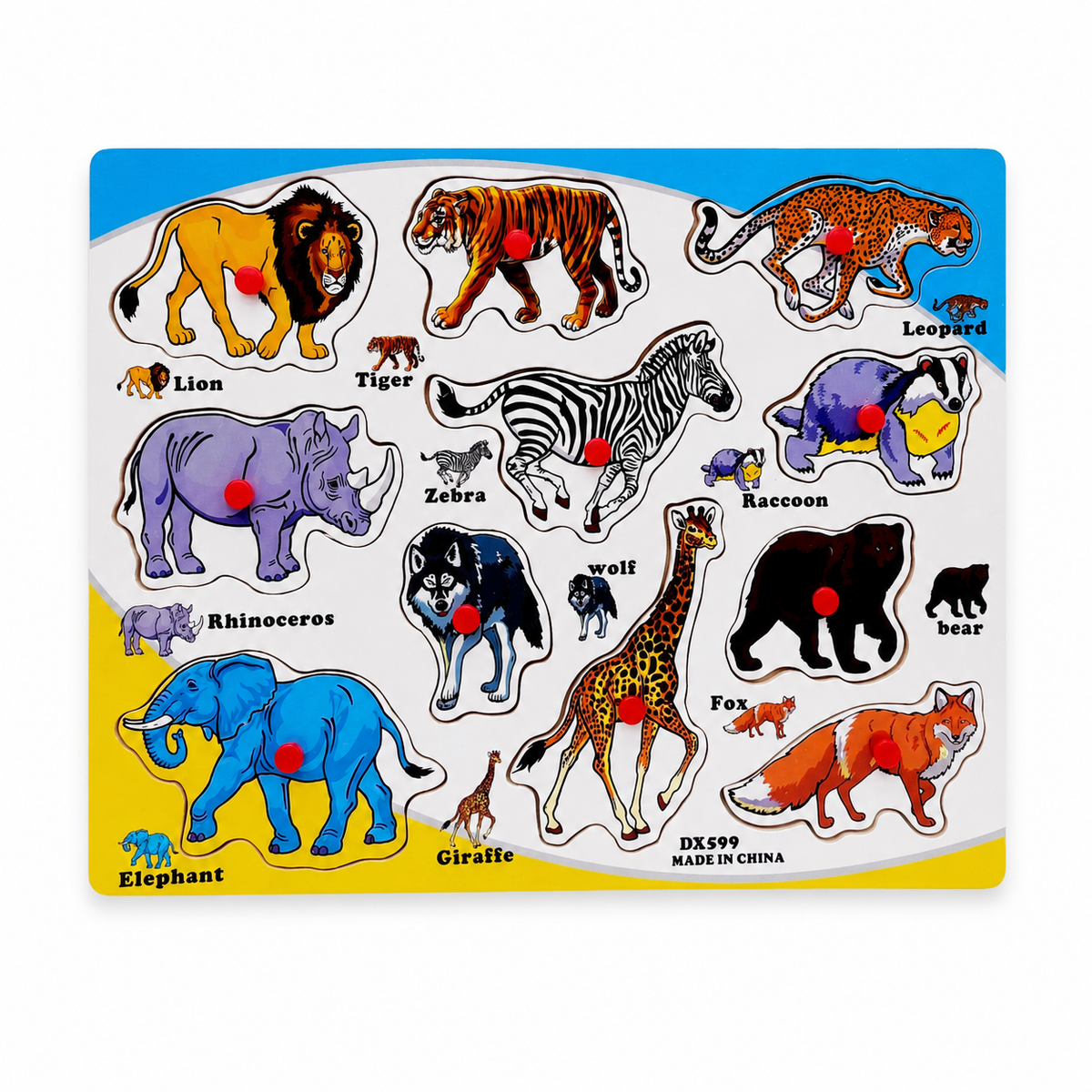 English Animals Puzzles || بازل انجليزي صور حيوانات⁩