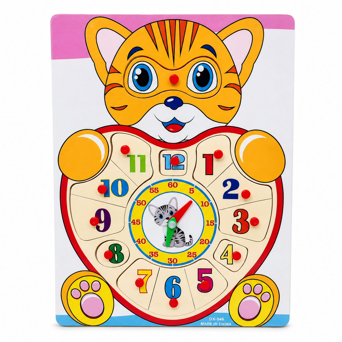 Puzzles Clock Cat || بازل ساعة القطوة