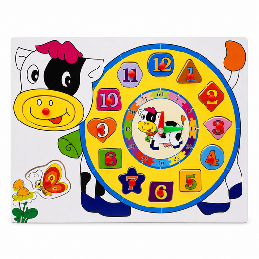 Puzzles Clock Cow || بازل ساعة البقرة
