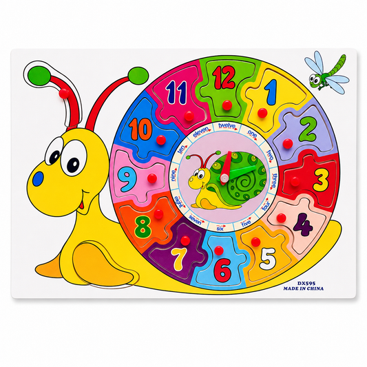 Puzzles Clock Snail || بازل ساعة الحلزون