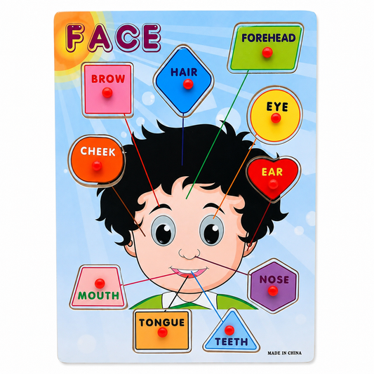 Puzzles Face Parts 10 Pcs || بازل اجزاء الوجه ١٠ قطعه