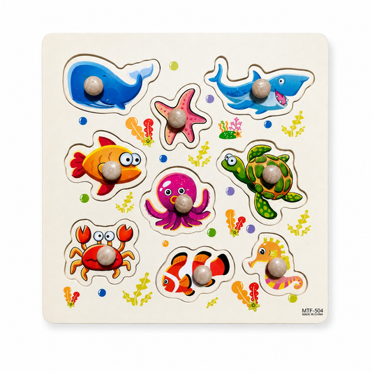 Puzzles Fish 9 Pcs || بازل اسماك ٩ قطعة