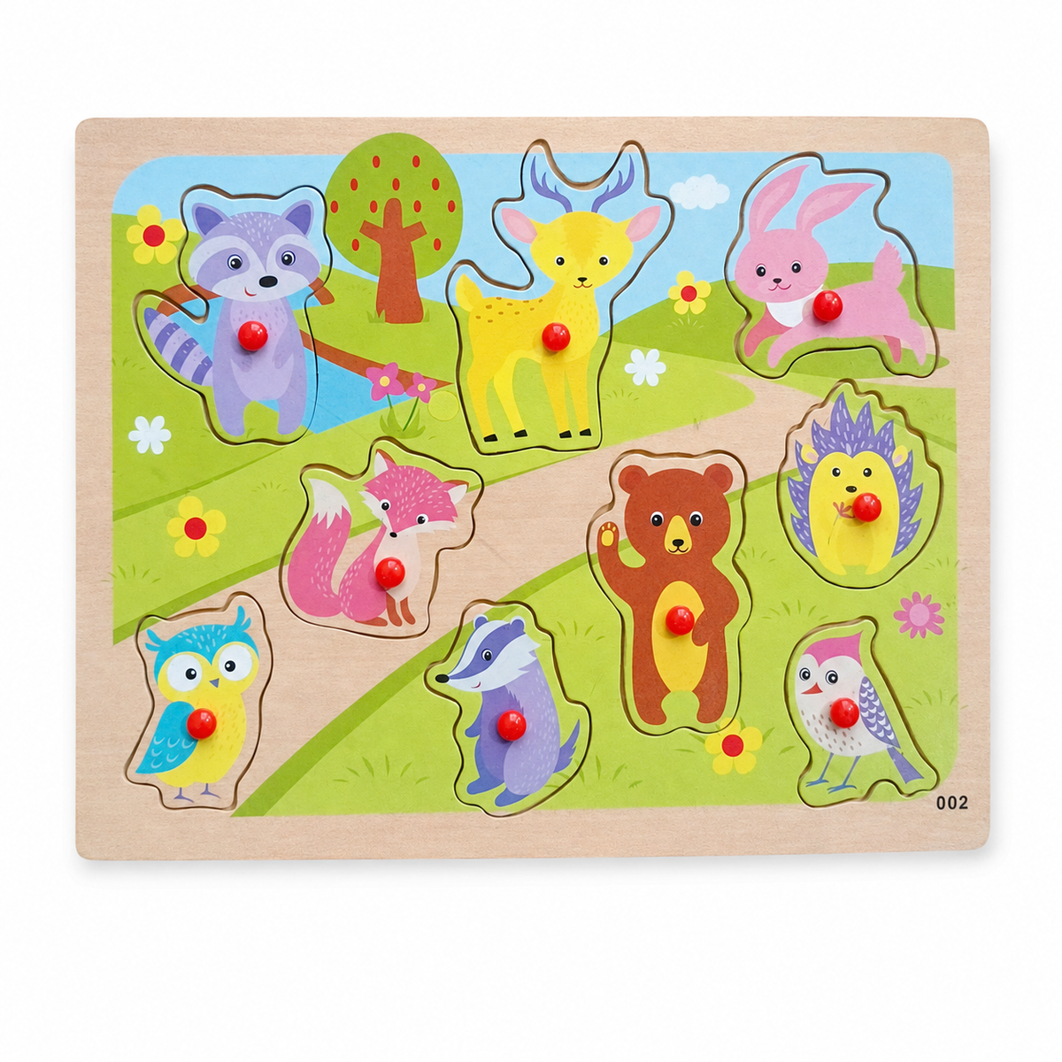 Puzzles Animals 9 pcs || بازل حيوانات ٩ قطع
