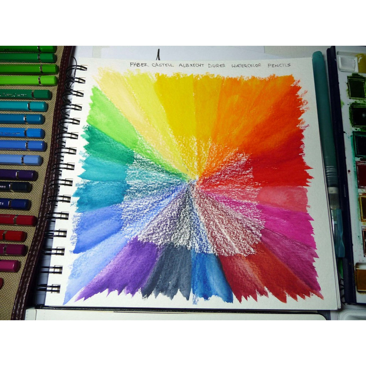 Faber Castell Albrecht Durer Watercolor Pencils Tin Set of 120 || الوان خشبية فيبر كاستل البرت ديورر 120 لون