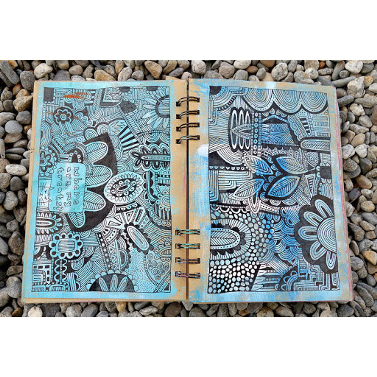 Kraft Sketch Book || دفتر ورق كرافت بني سكتش