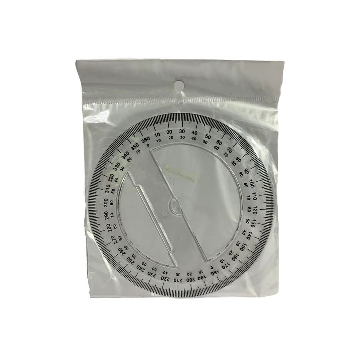 Protractor Clear || منقله شفافه