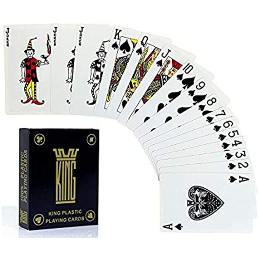 King Plastic Playing Cards || ورق لعب الملك