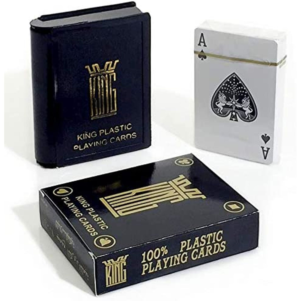 King Plastic Playing Cards || ورق لعب الملك