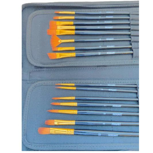 Mogart Professional Brush Set of 15 || مجموعة فرش رسم 15 حبة موق ارت⁩⁩⁩