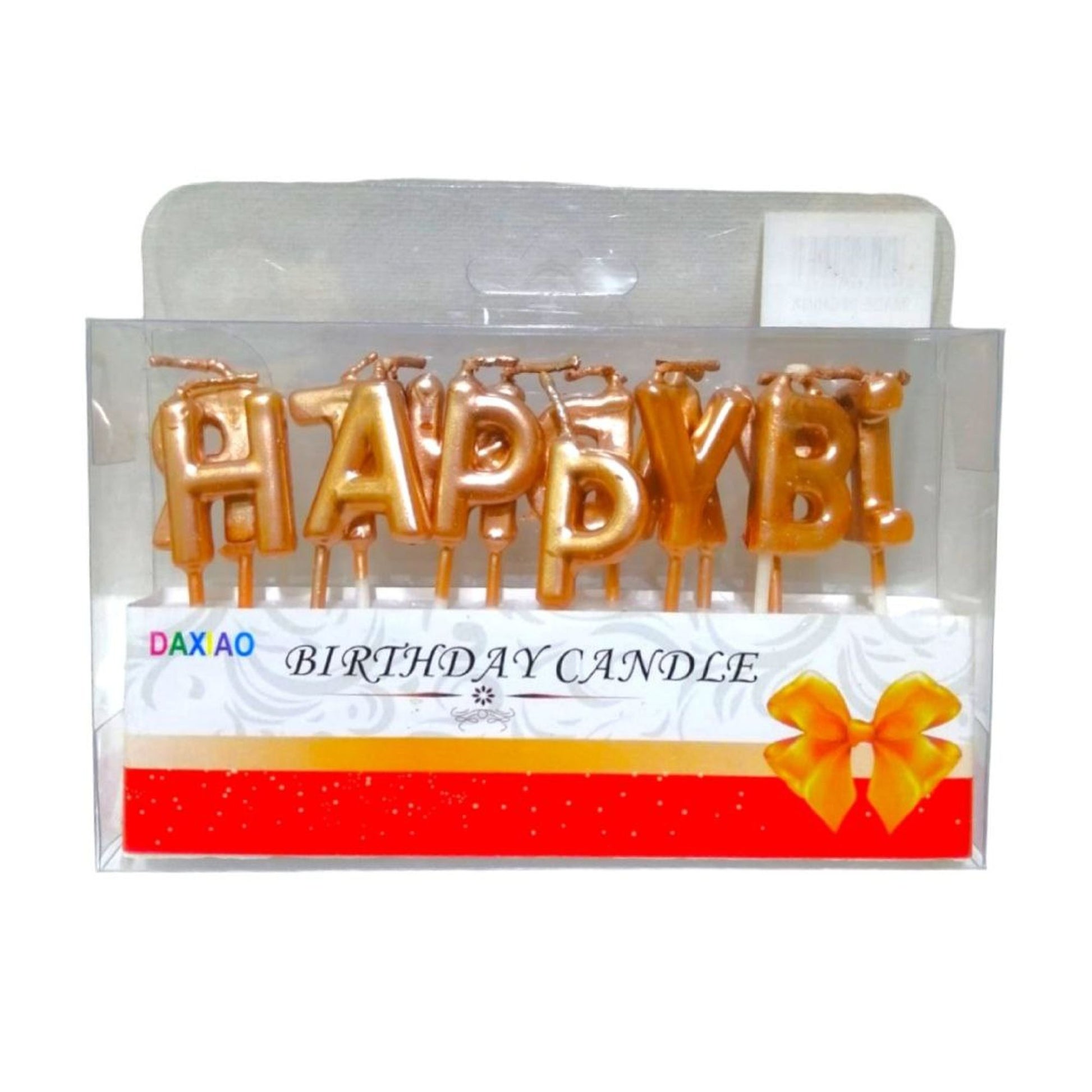 Happy Birthday Candle Set || مجموعه شموع اعياد ميلاد باحرف هابي بيرثدي