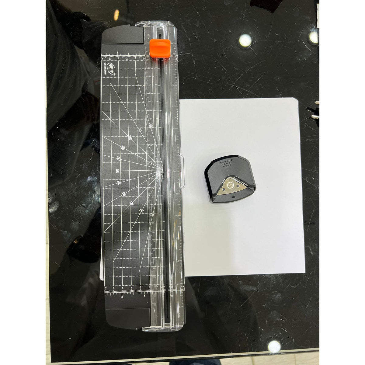 A4 Laminator + Paper Cutter + Corner Rounder || جهاز تغليف حراري مع قاطع ورق و قاطع زوايا دائرية