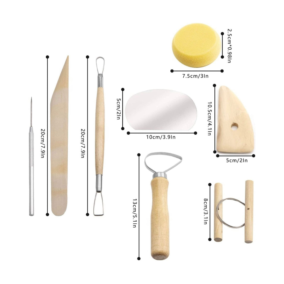 Pottery Tools || ادوات تشكيل طين صلصال و خزف