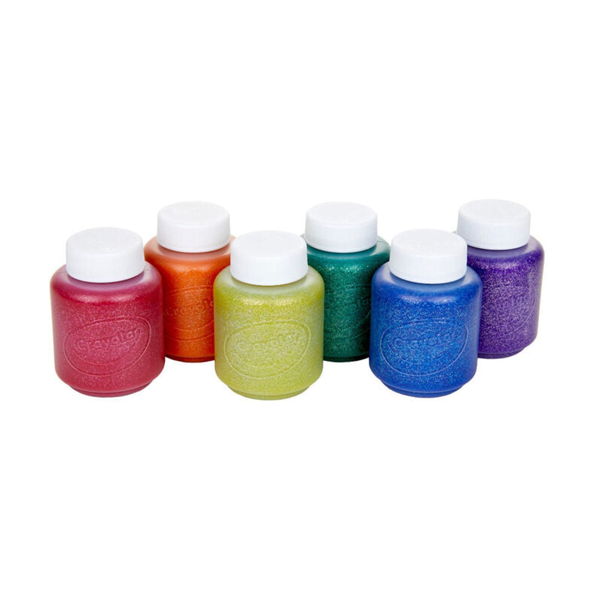 Crayola Washable Project Paint Glitter 6 Colors || الوان كرايولا واشابل قلتر 6 لون