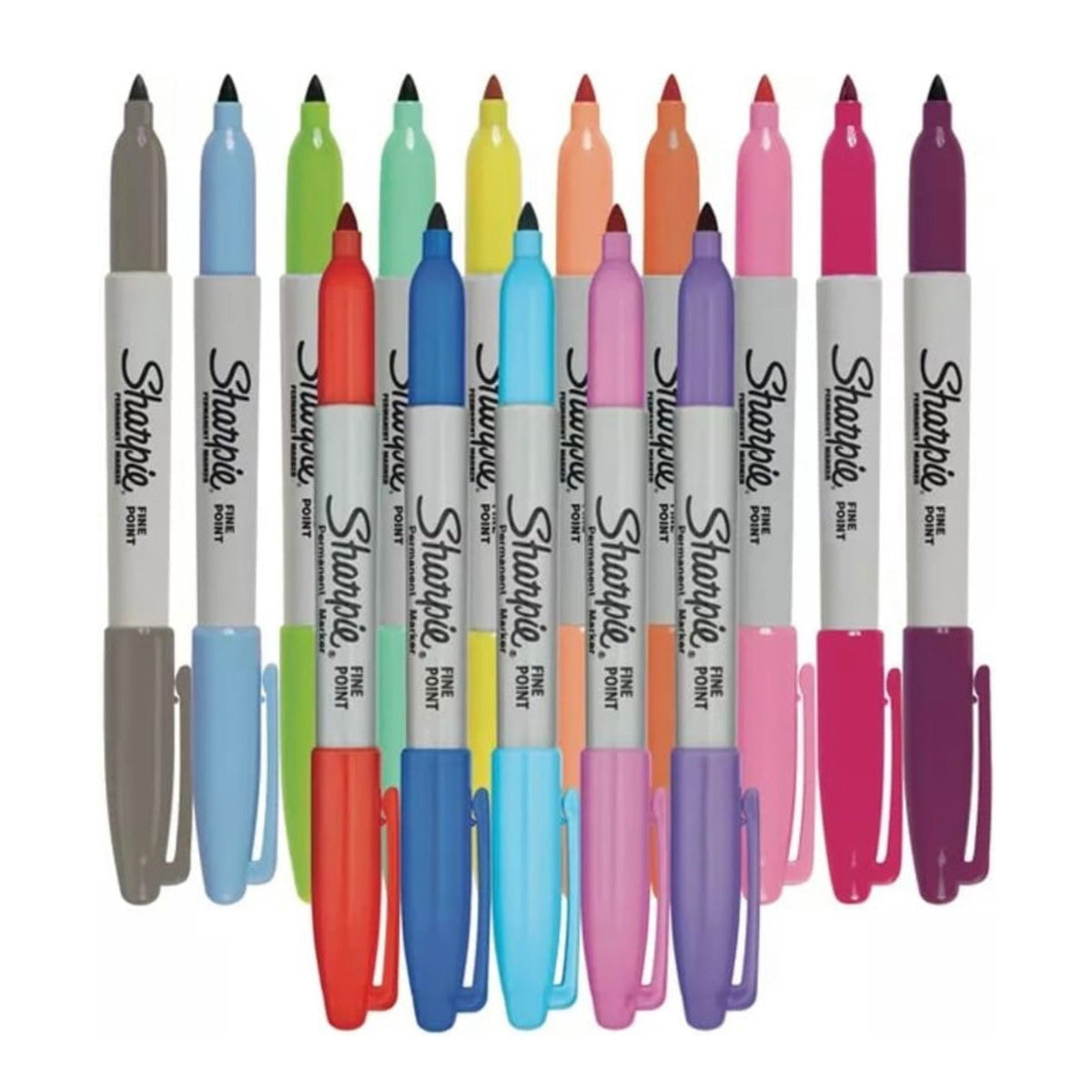 Sharpie 80’s Glam Markers Limited Edition Set 24 Colors || مجموعة الوان شاربي ماركرز 24 لون ثيم المانينيات