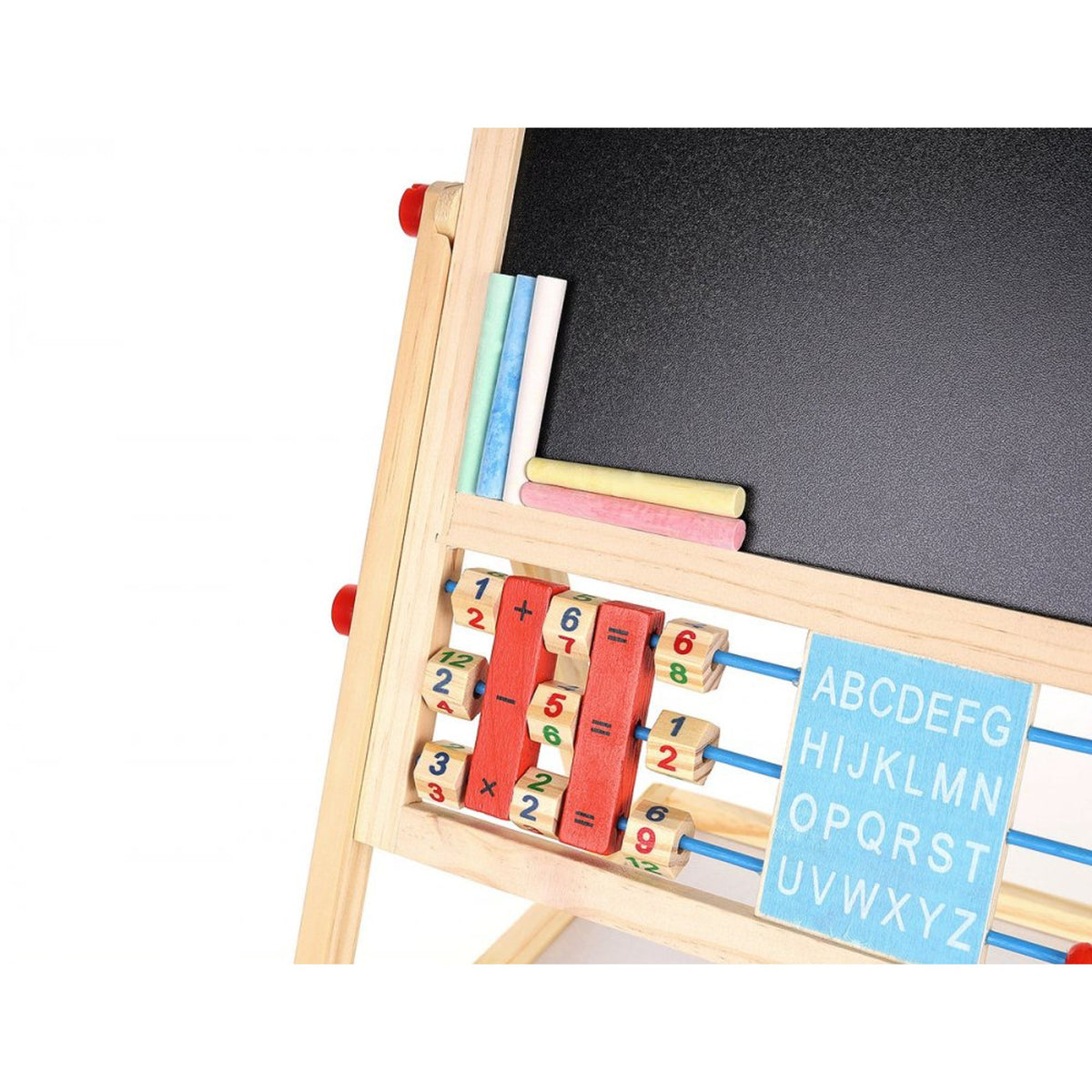 Multifunctional Double Sided Drawing Board || لوحة وجهين بلاك بورد و وايت بورد