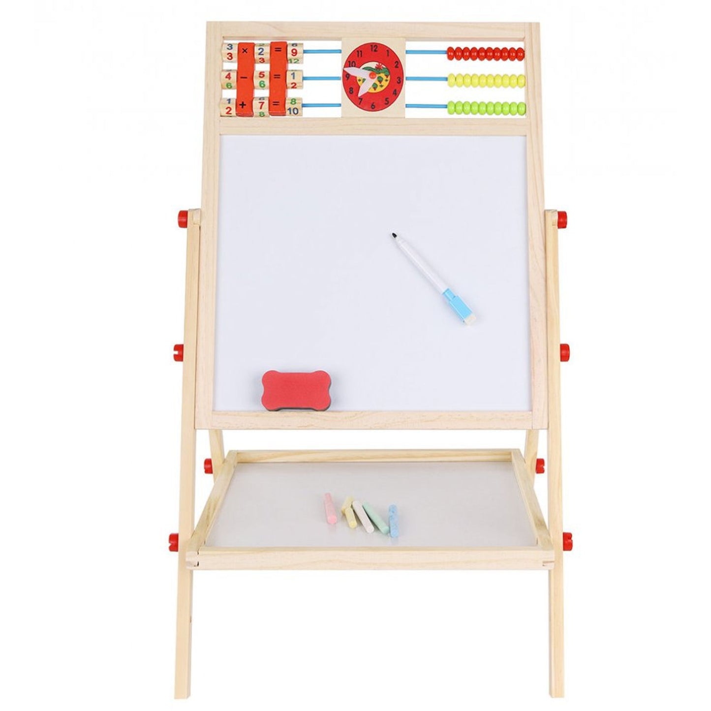 Multifunctional Double Sided Drawing Board || لوحة وجهين بلاك بورد و وايت بورد