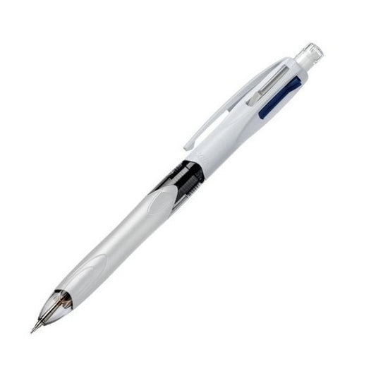 BIC Pen 4 Colors Rubber Silver Color || قلم حبر بيك ٤ ربل لون فضي