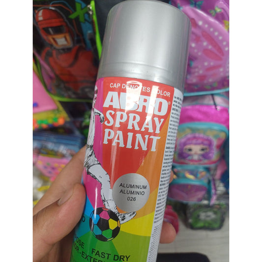 Abro Spray Paint Grey || دهان صبغ رش سبراي ابرو⁩ رمادي