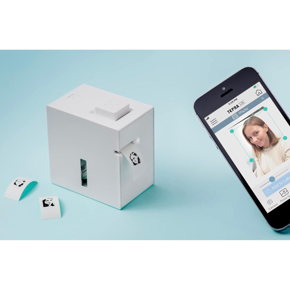 KING JIM TEPRA Lite Portable Thermal Label Printer from Japan Easily Operated with a Smartphone || طابعات ليبلات الحرارية من التلفون كينج جيم اليابانية