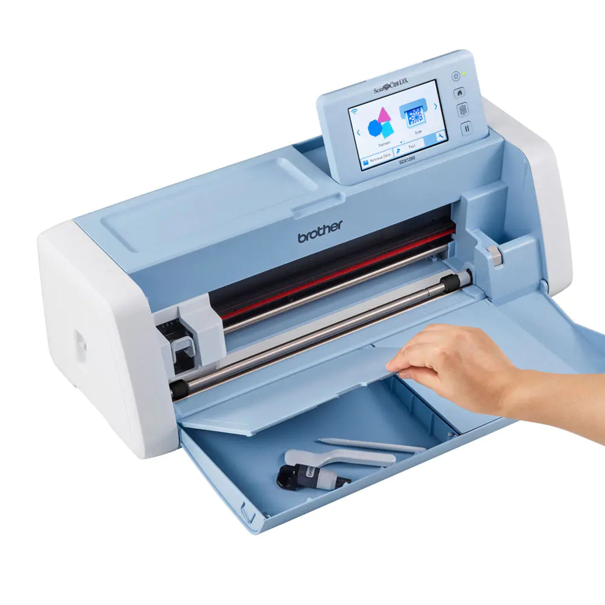 Brother SDX1200 ScanNCut Cutting Machine For Textile Fabrics || ماكينة قص ورق مقوى و ستيكرات و اقمشة برثر
