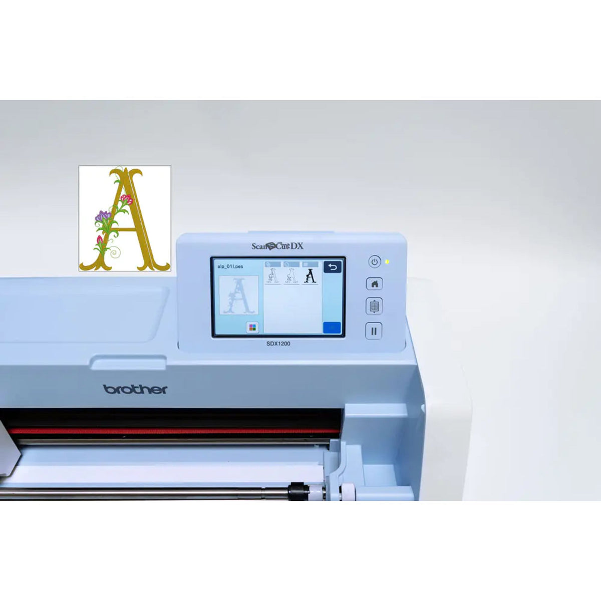 Brother SDX1200 ScanNCut Cutting Machine For Textile Fabrics || ماكينة قص ورق مقوى و ستيكرات و اقمشة برثر