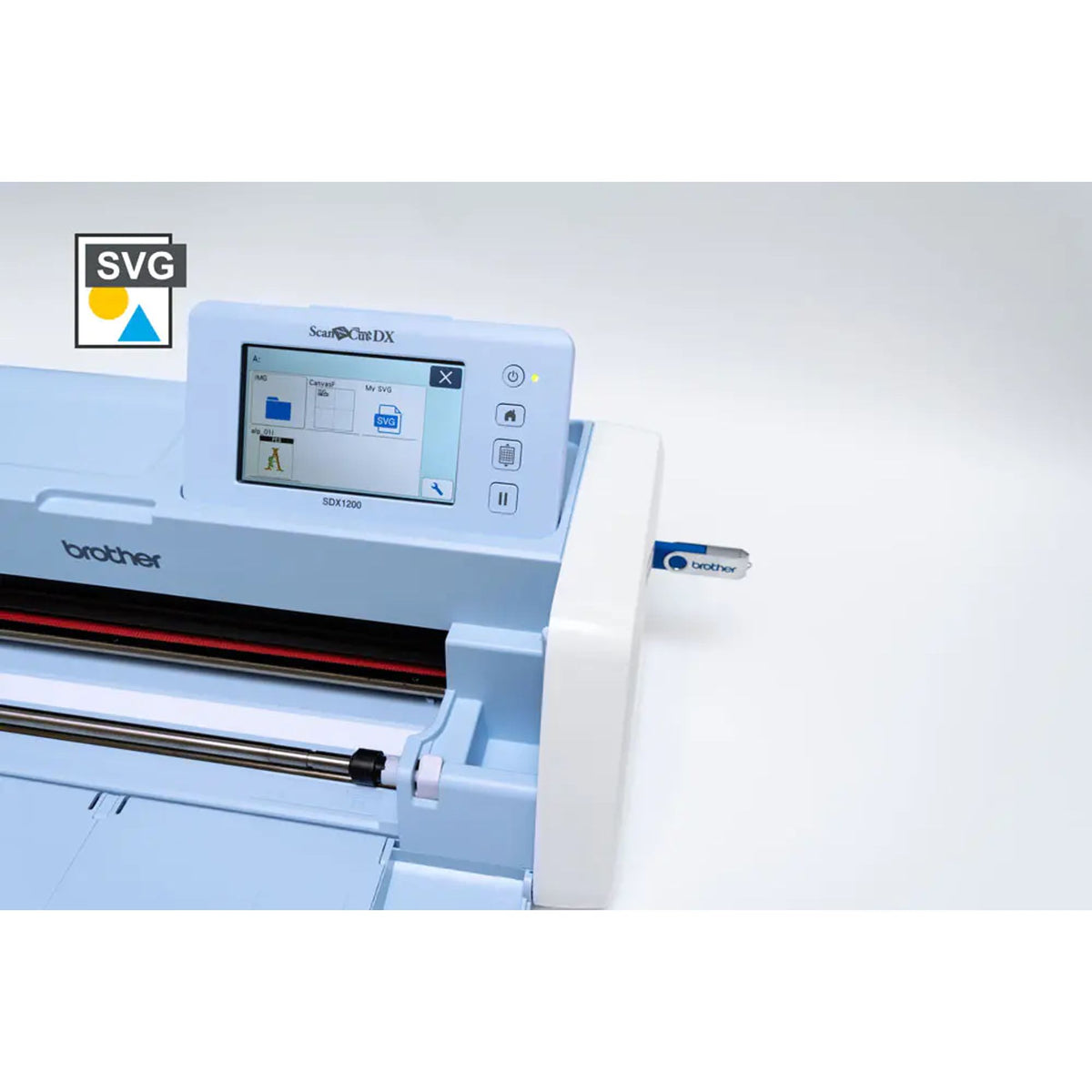 Brother SDX1200 ScanNCut Cutting Machine For Textile Fabrics || ماكينة قص ورق مقوى و ستيكرات و اقمشة برثر