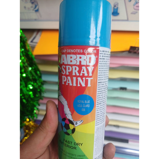 Abro Spray Paint Blue || دهان صبغ رش سبراي ابرو⁩ ازرق