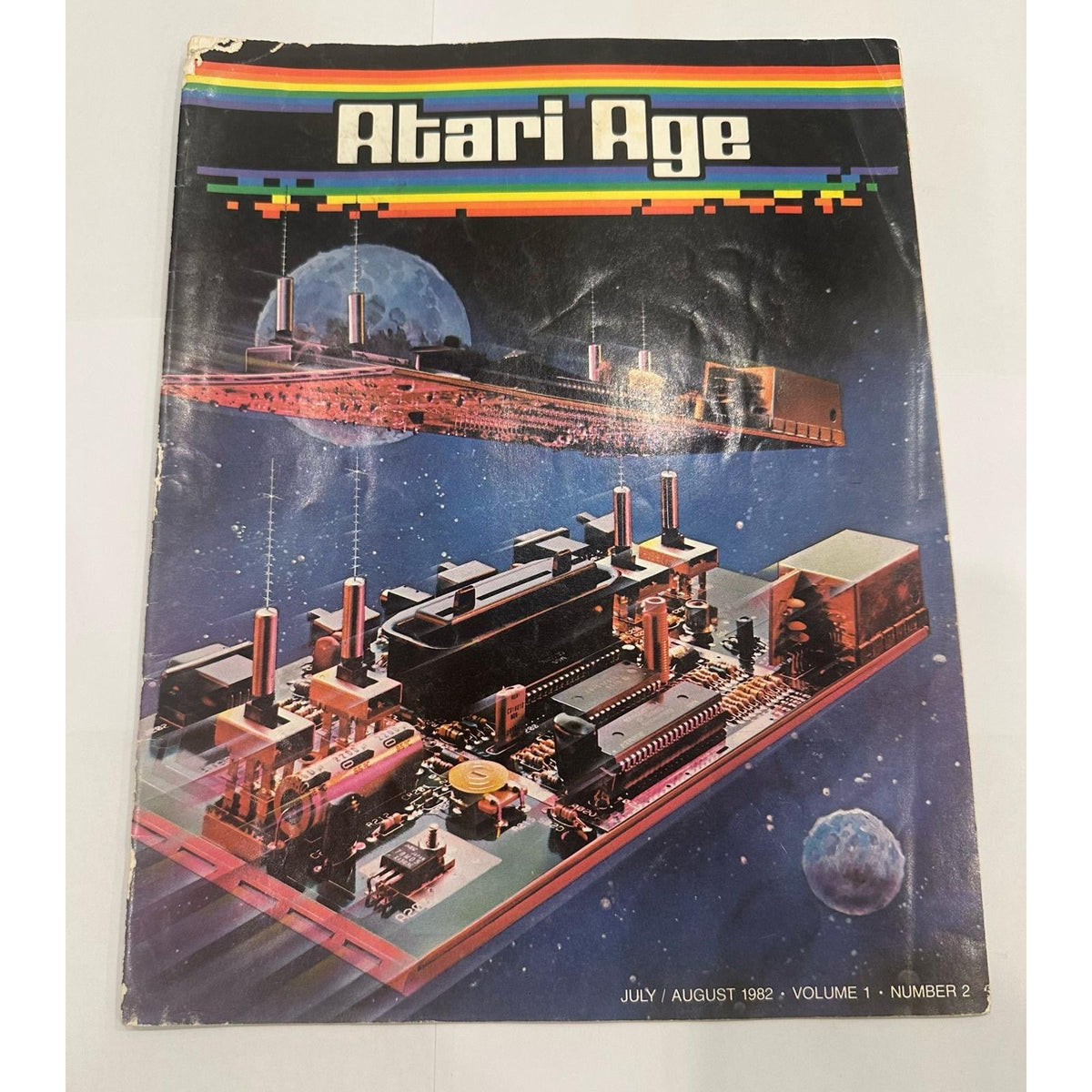 Atari Magazines 3 Pcs issues 2,4,5 years 1982,1983 || مجموعة من ثلاث نسخ لمجلة اتاري الاعداد ٢و ٤ و ٥ لسنة -١٩٨٢ و ١٩٨٣