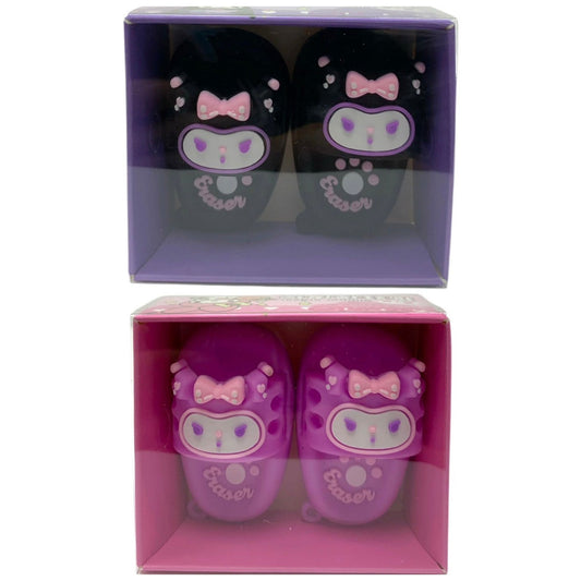 Kuromi Slipper Eraser Assorted Color || مساحة كورومي الوان متنوعة
