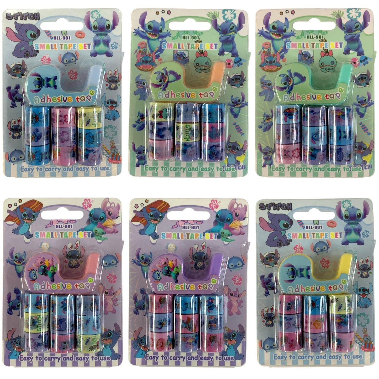 Stitch Tape with Dispenser Assorted Model || تيب ستيتش مع قاطع موديلات متنوعة