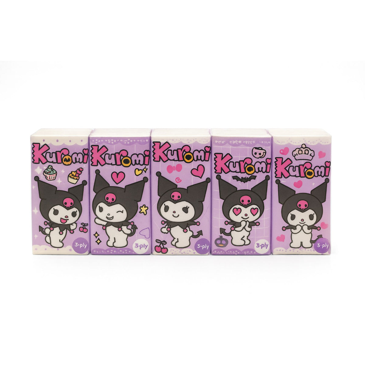 Kuromi Sanrio Napkins Pack || باكيت كلينيكس كورومي سانريو