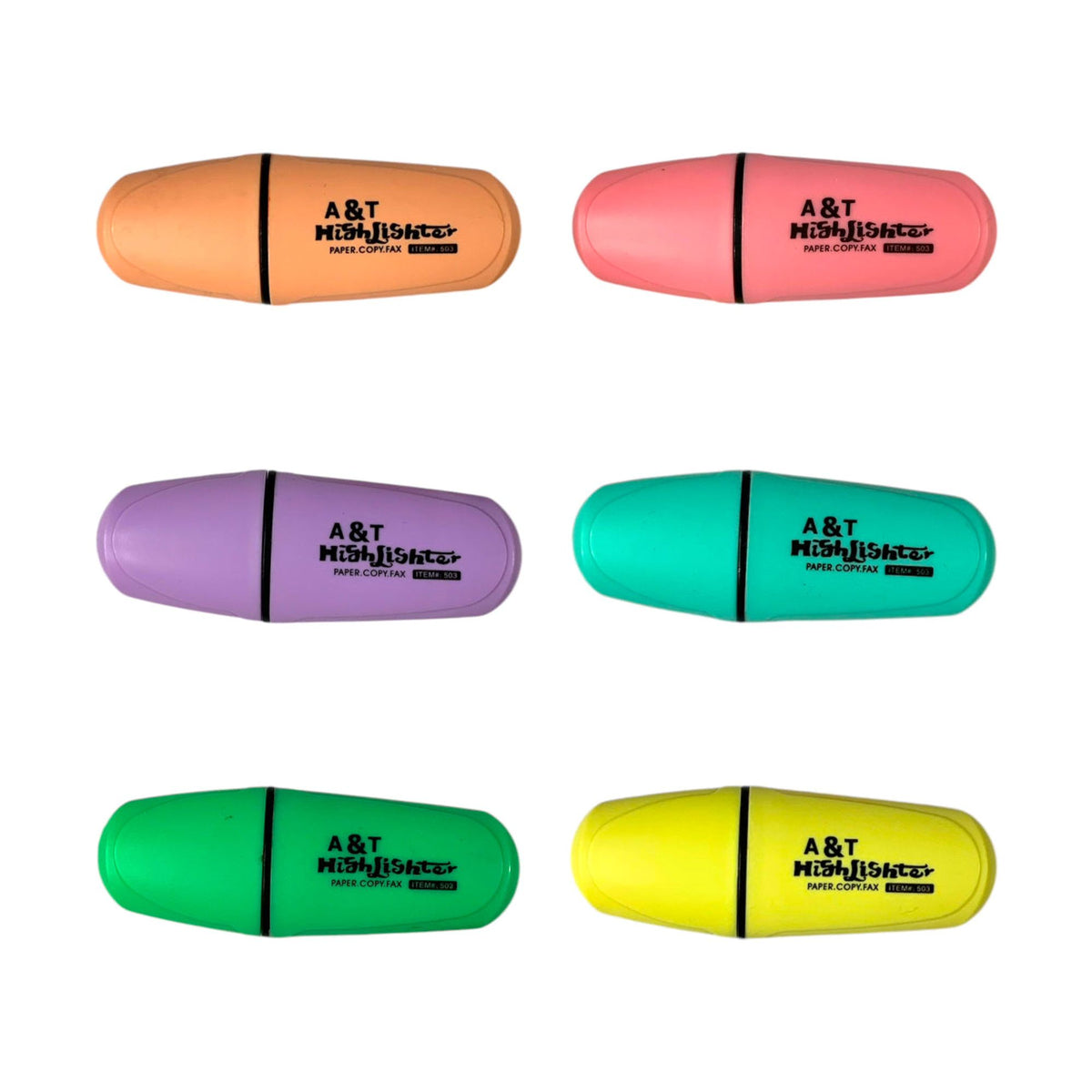 A&T Mini Pastel Highlighter || هايلايتر ميني باستيل اي اند تي