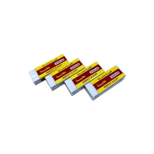 A&T Pack of Large Erasers 4 Pcs || مجموعه محايات كبيرة 4 حبة