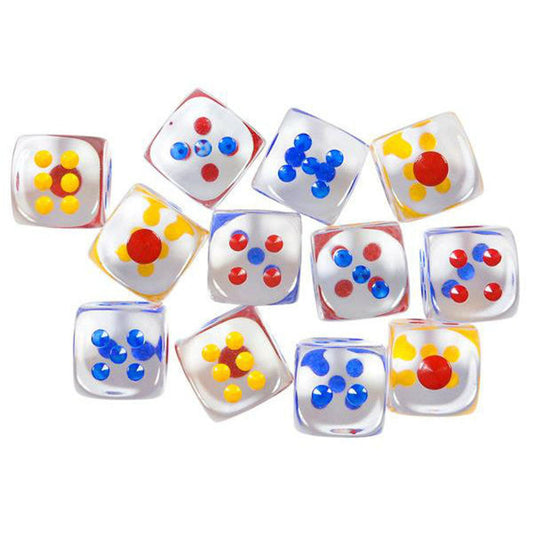 A&T Transparent Dice Set || مجموعه نرد⁩ شفاف