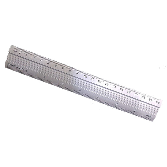 Aluminum Scale Ruler 20 cm || مسطرة الومنيوم 20 سم
