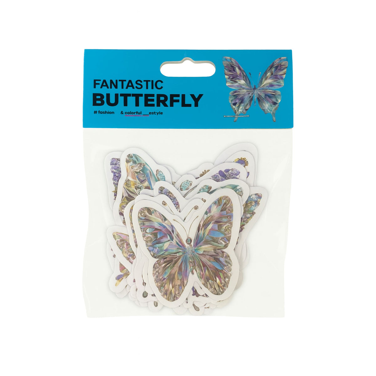 Butterfly Stickers Pack || مجموعة ستيكرز فراشات