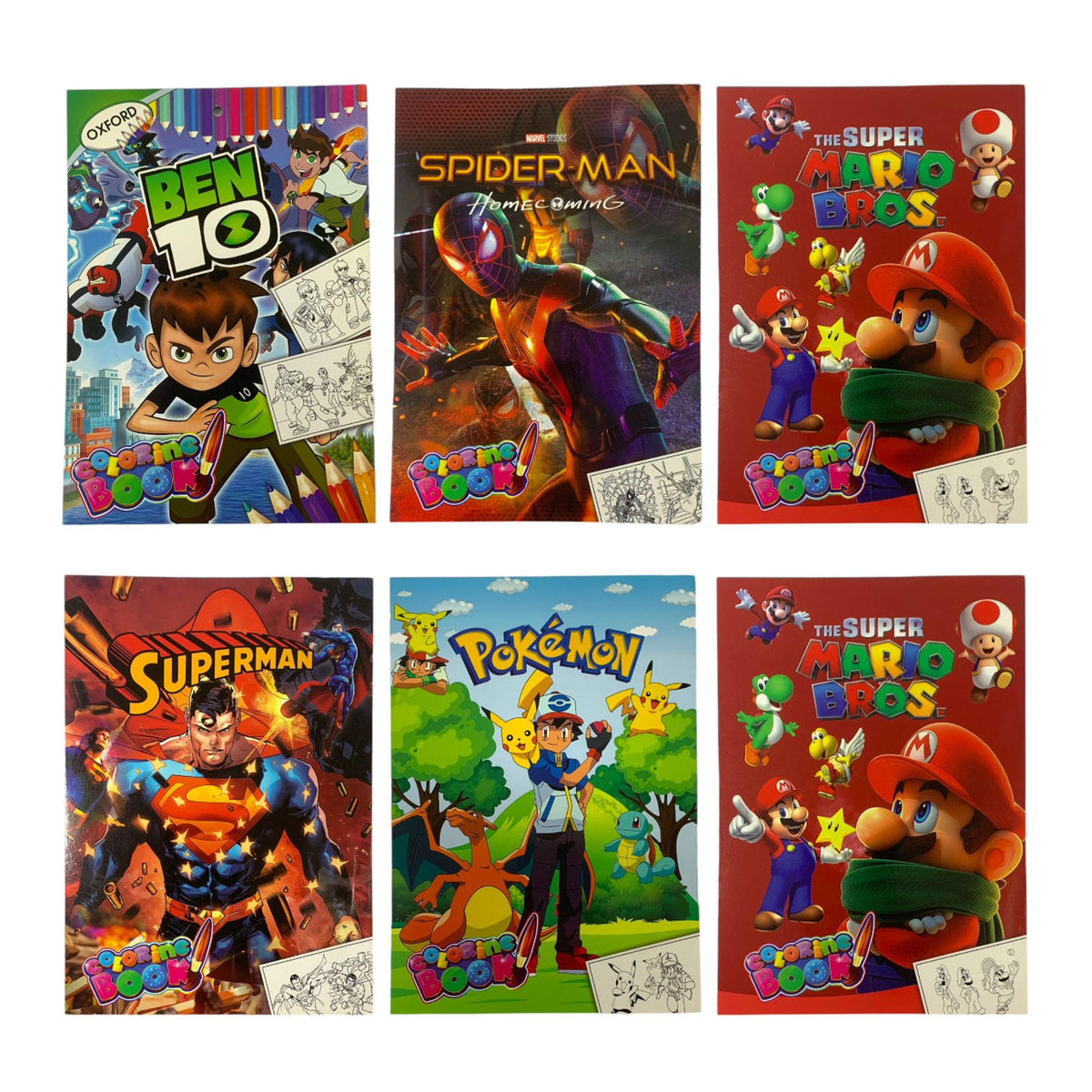 Coloring Book Boys Assorted Models || دفتر تلوين ولادي موديلات متنوعة
