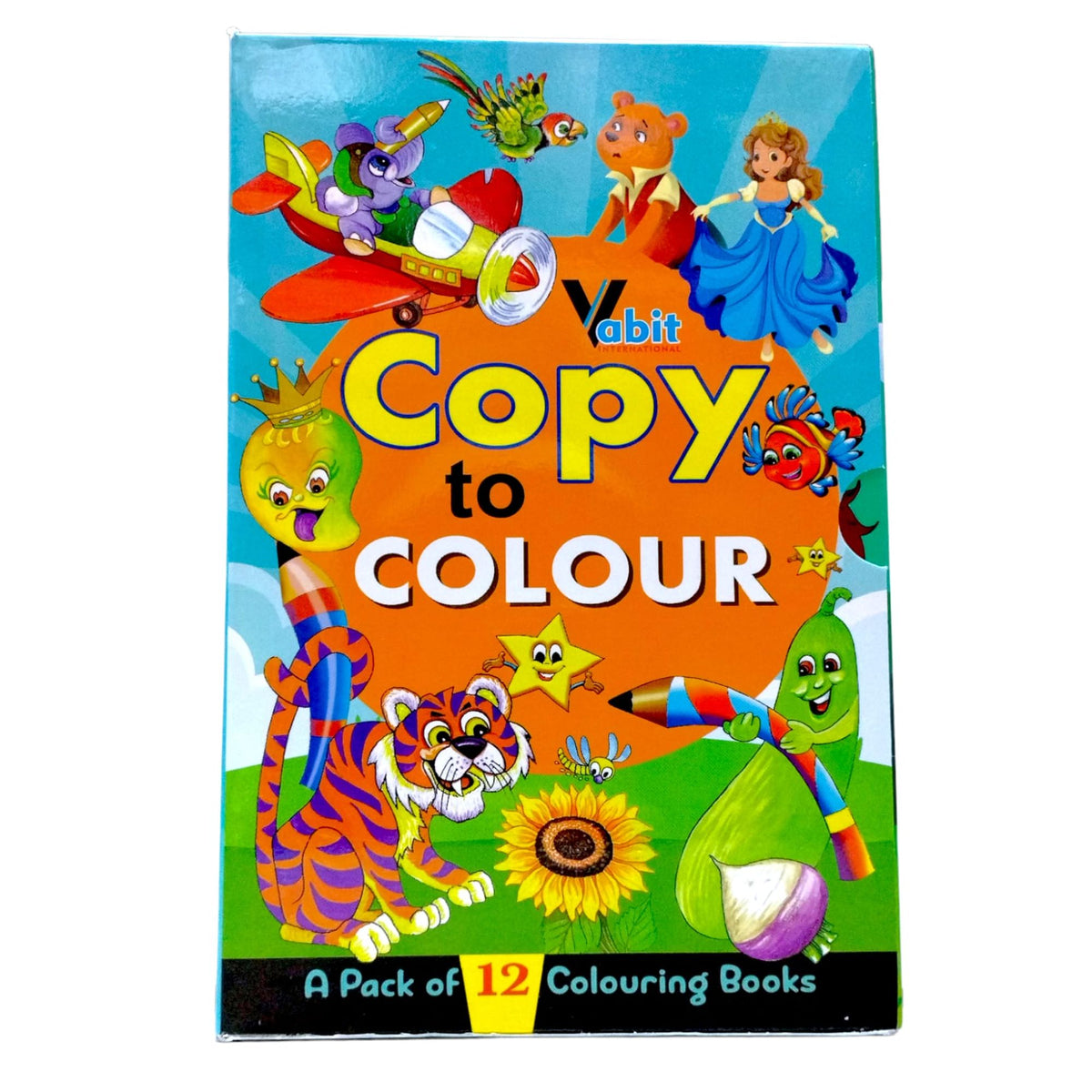 Copy to Color 12 pack || مجموعه قصص انجليزيه ١٢ قصه