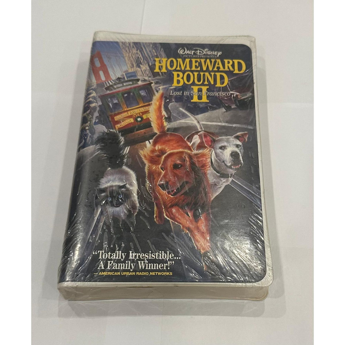 Disney VHS Tape Homeward Bound 2 Lost in San Francisco