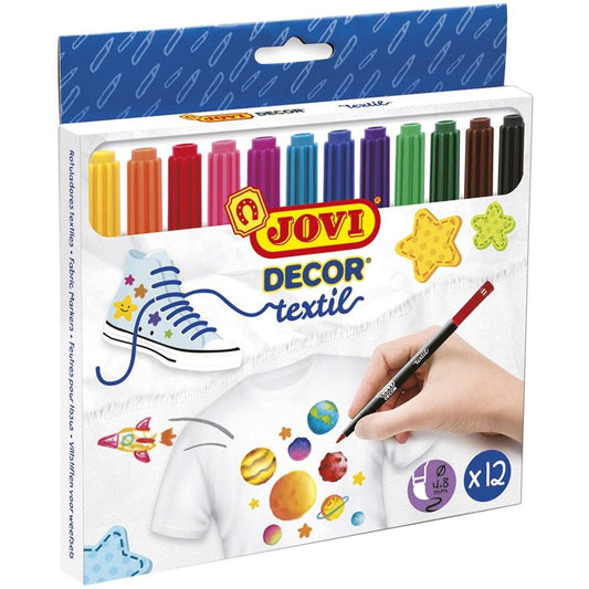 Jovi Decor Textile || الوان جوفي ماركر للقماش