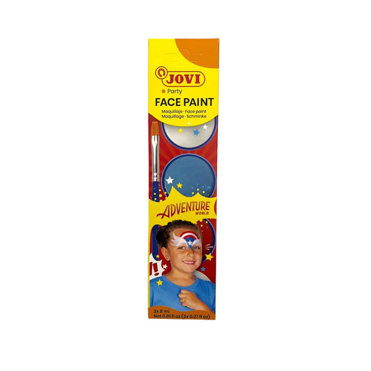 Jovi Face Paint 3 Colors || الوان وجه جوفي اقراص ٣ لون