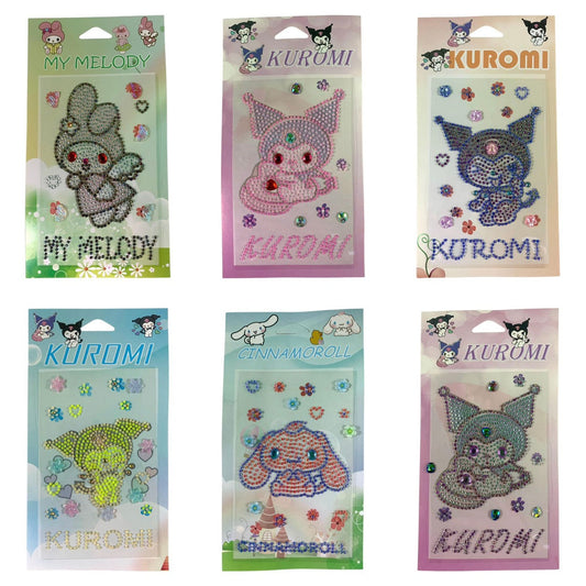 Kuromi Crystall Stickers Assorted Models || ستيكر كريستال كرومي موديلات متنوعة