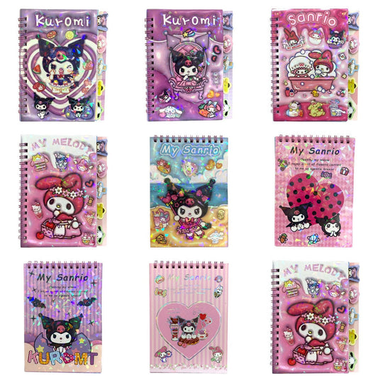 Kuromi Sticker Book Assorted Models || دفتر ستيكرات كورومي موديلات متنوعة