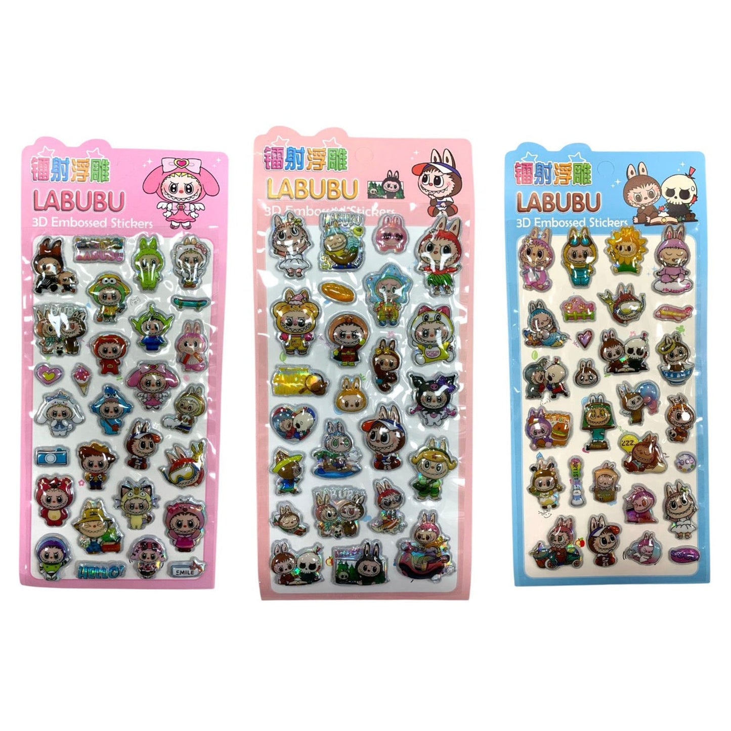 Labubu Stickers Assorted Models || ستيكرات لابوبو موديلات متنوعه