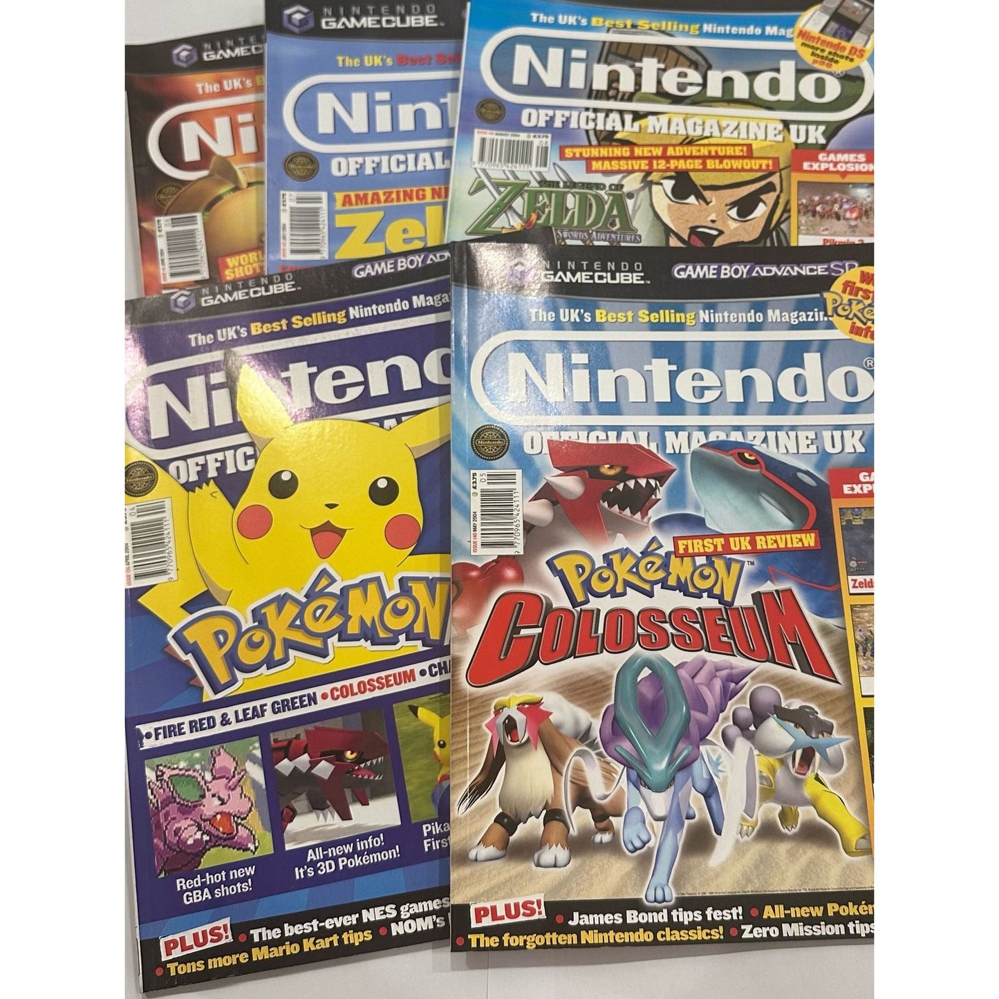 Nintendo Magazine Set 5 Pcs 2004 Issues 139 - 143 || مجموعة مجلات نينتيندو ٥ حبة سنة ٢٠٠٤ اعداد ١٣٩-١٤٣